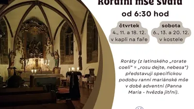 Roráty v době adventní